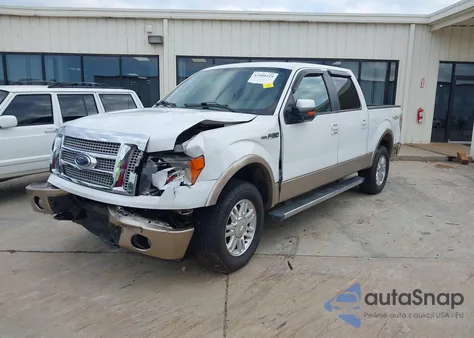 2011 Ford F-150 Lariat from USA, damaged, VIN 1FTFW1EF1BFD00948